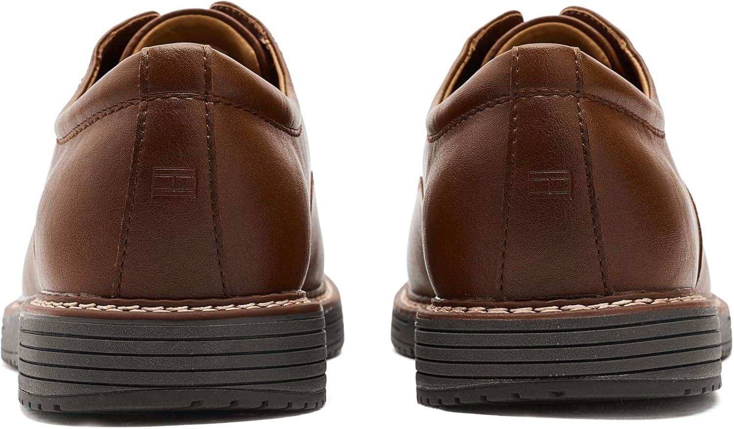 imageTommy Hilfiger Mens Hiday OxfordCognacDark Grey
