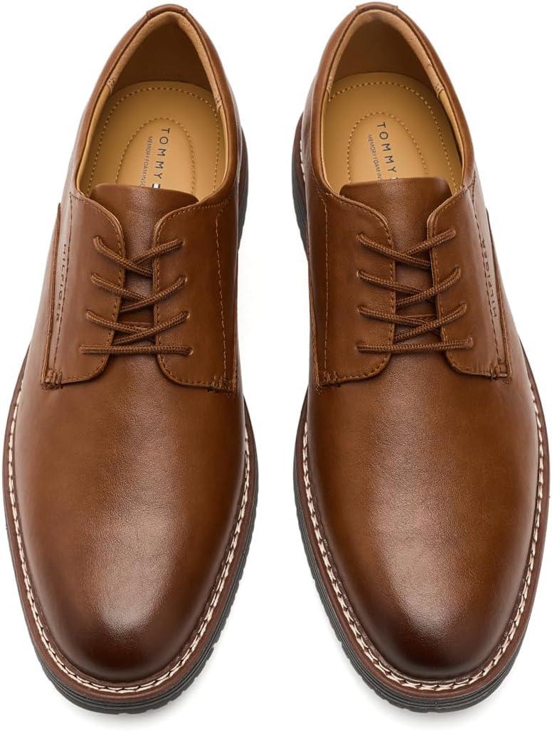 imageTommy Hilfiger Mens Hiday OxfordCognacDark Grey