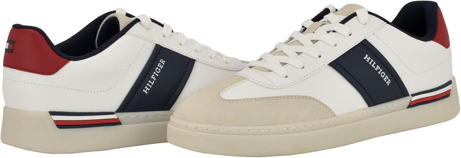 imageTommy Hilfiger Mens JivlinWhiteDark Blue Multi 141