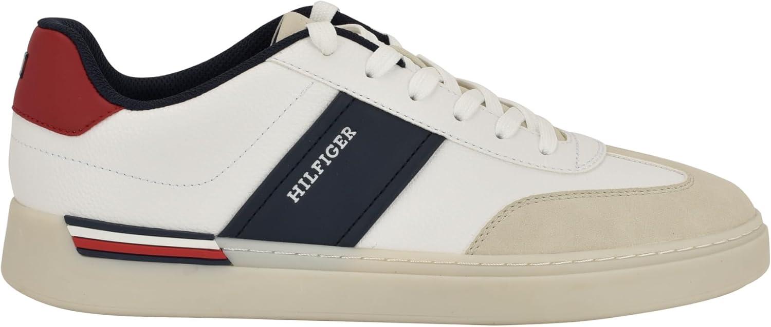 imageTommy Hilfiger Mens JivlinWhiteDark Blue Multi 141