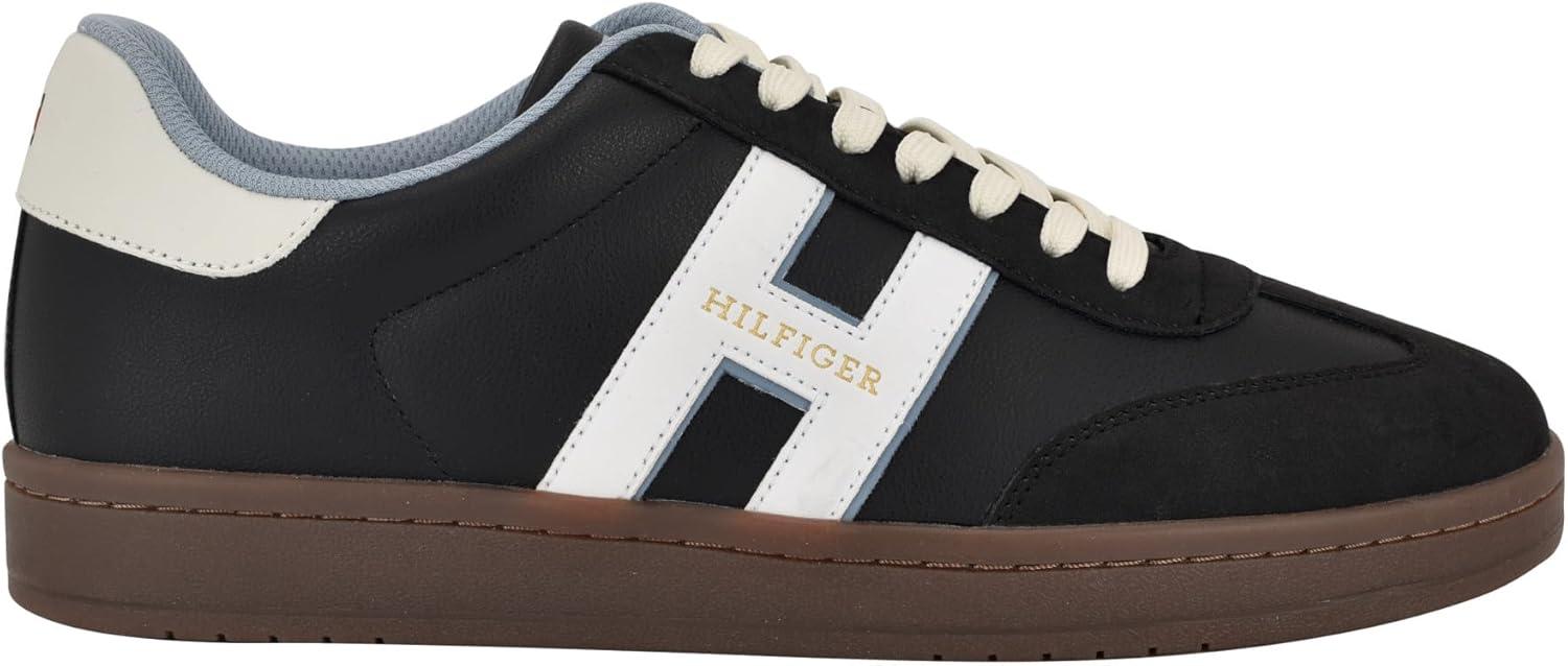 imageTommy Hilfiger Mens LasenBlackDusty Blue Multi 001