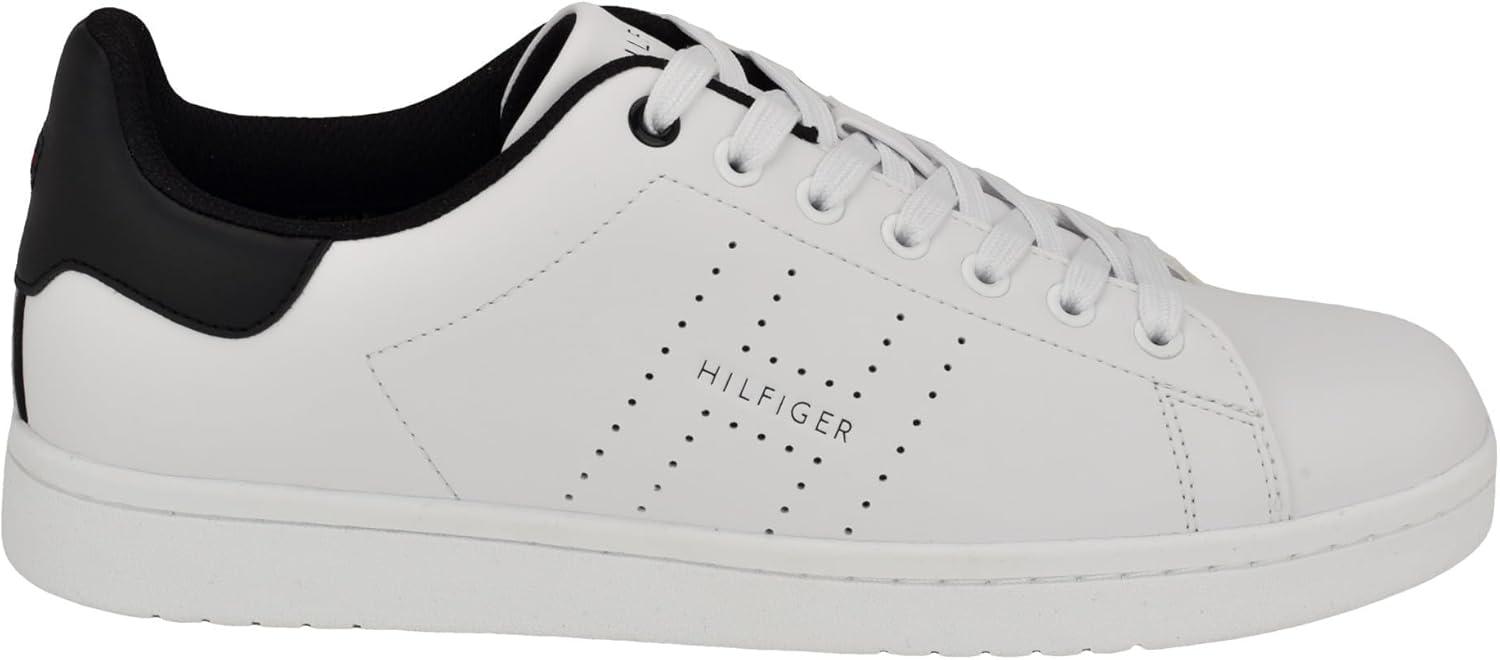 imageTommy Hilfiger Mens Liston ShoeWhiteBlack