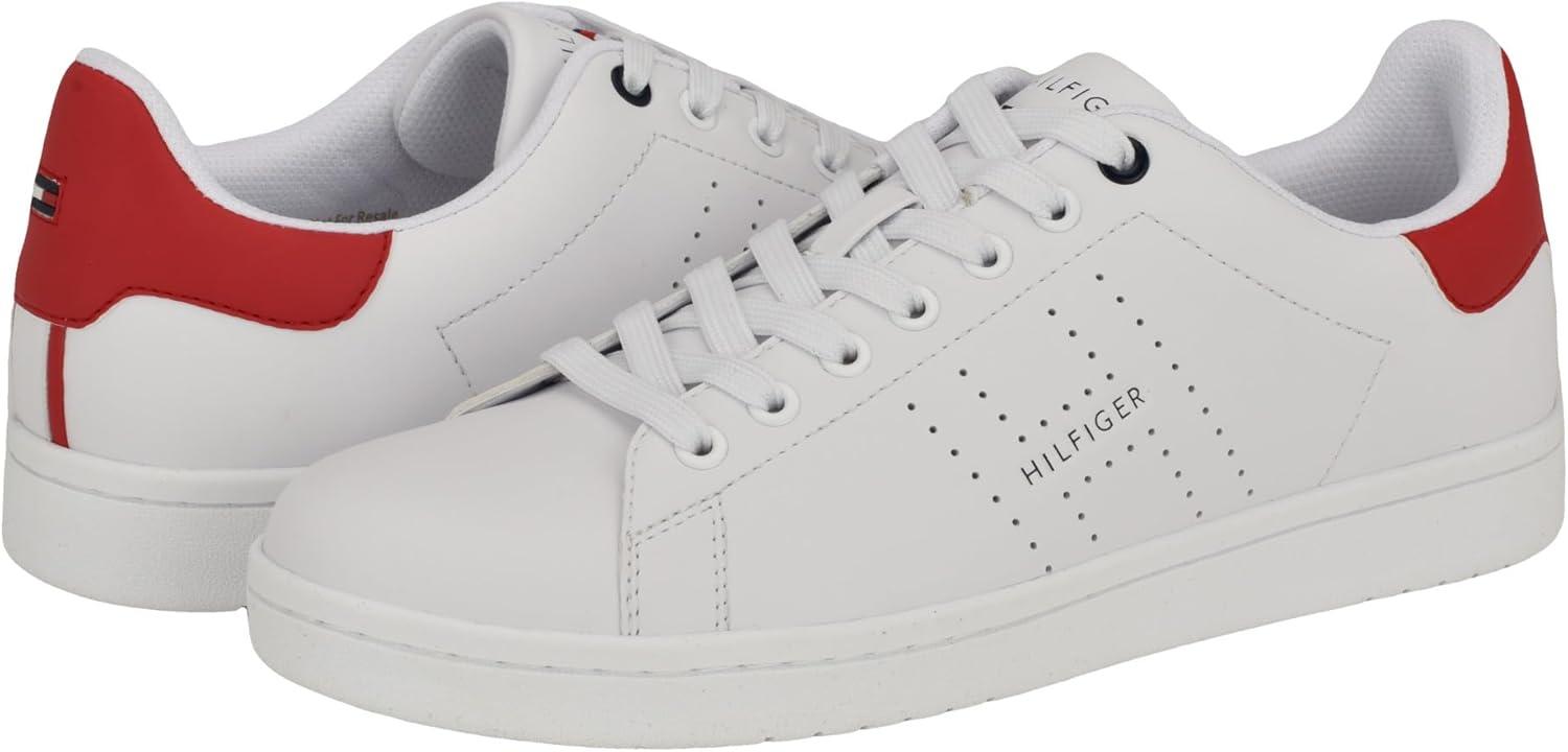 imageTommy Hilfiger Mens Liston ShoeWhiteRed