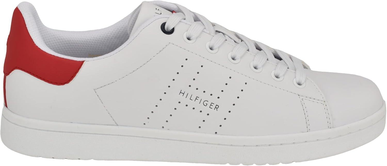 imageTommy Hilfiger Mens Liston ShoeWhiteRed
