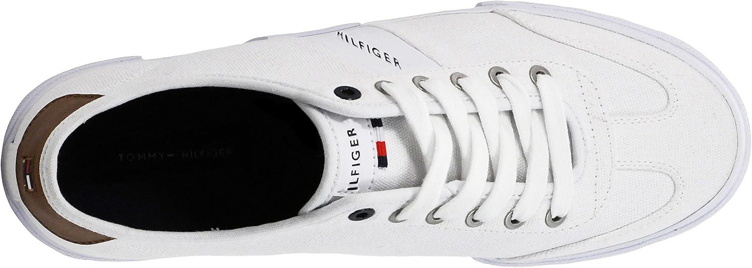 imageTommy Hilfiger Mens Pandora SneakerWhiteWhite Canvas