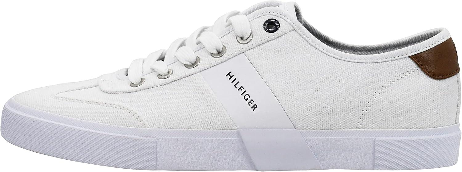 imageTommy Hilfiger Mens Pandora SneakerWhiteWhite Canvas