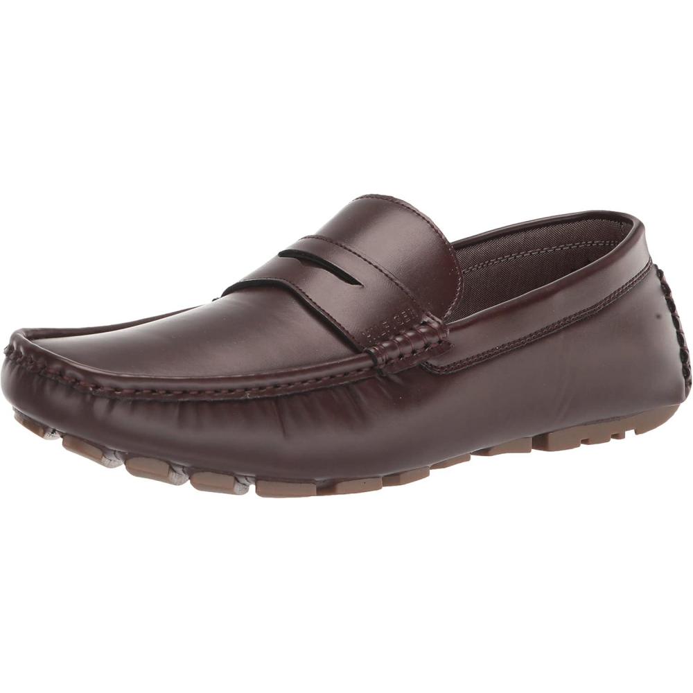 imageTommy Hilfiger Mens Amile Driving Style LoaferDark Brown
