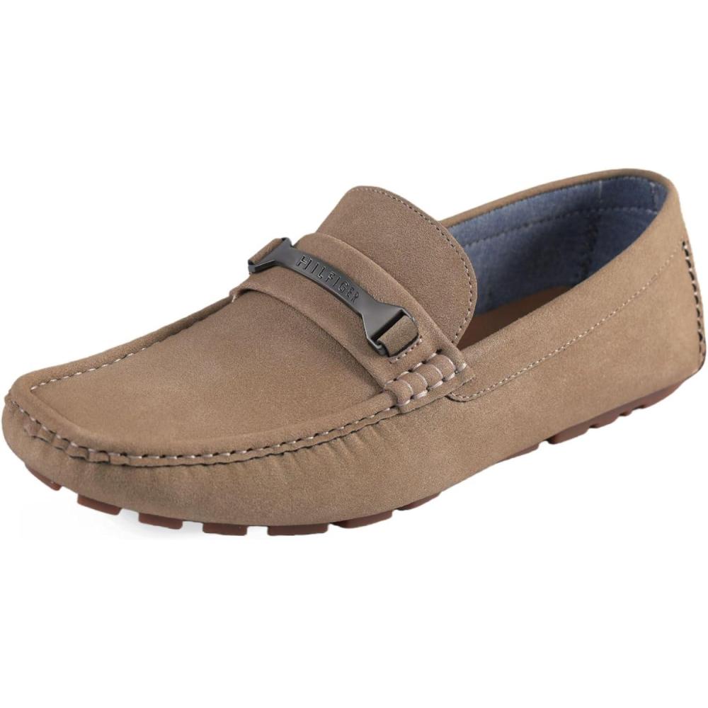 imageTommy Hilfiger Mens Axin LoaferTaupe Faux Suede
