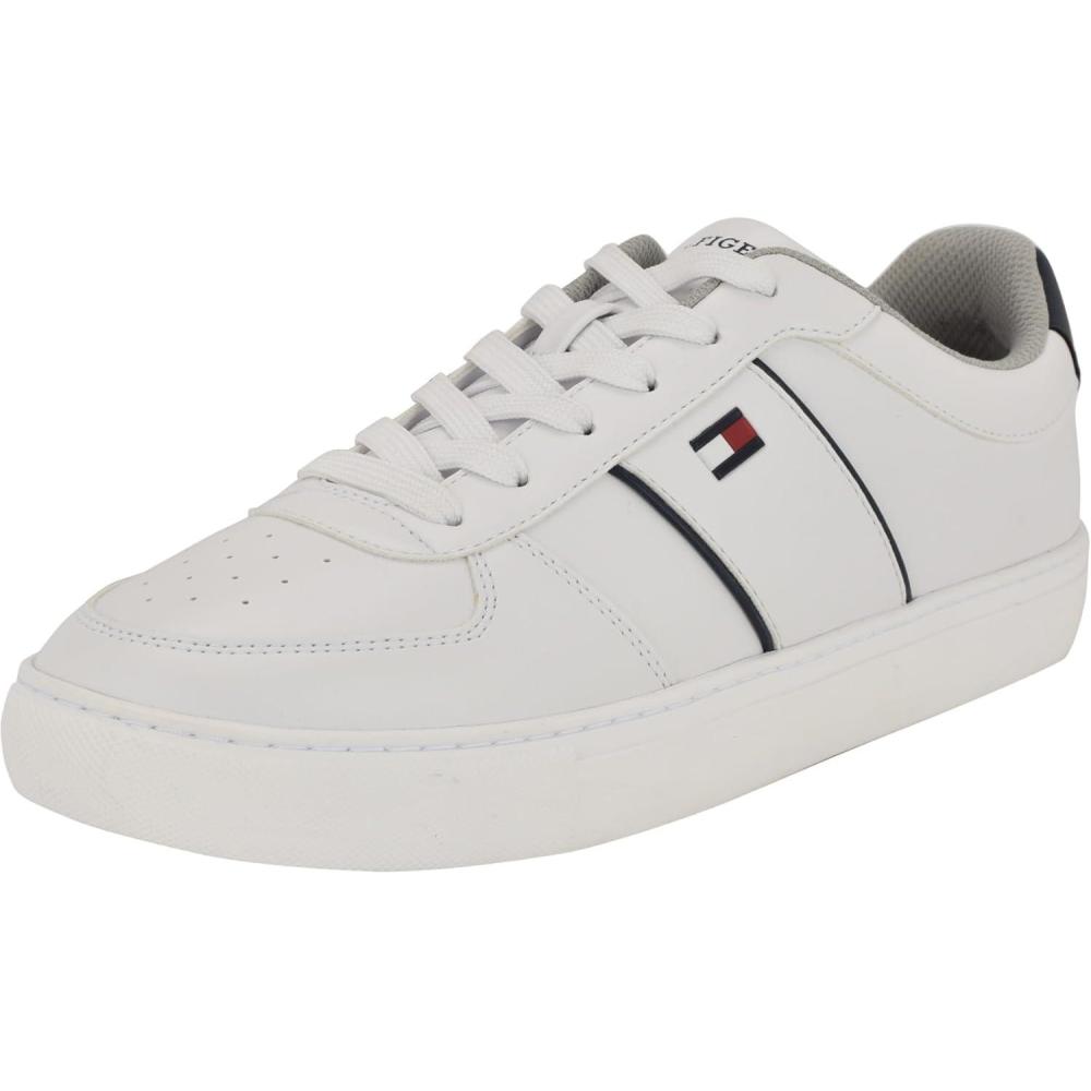 imageTommy Hilfiger Mens BaffieWhiteNavy 140