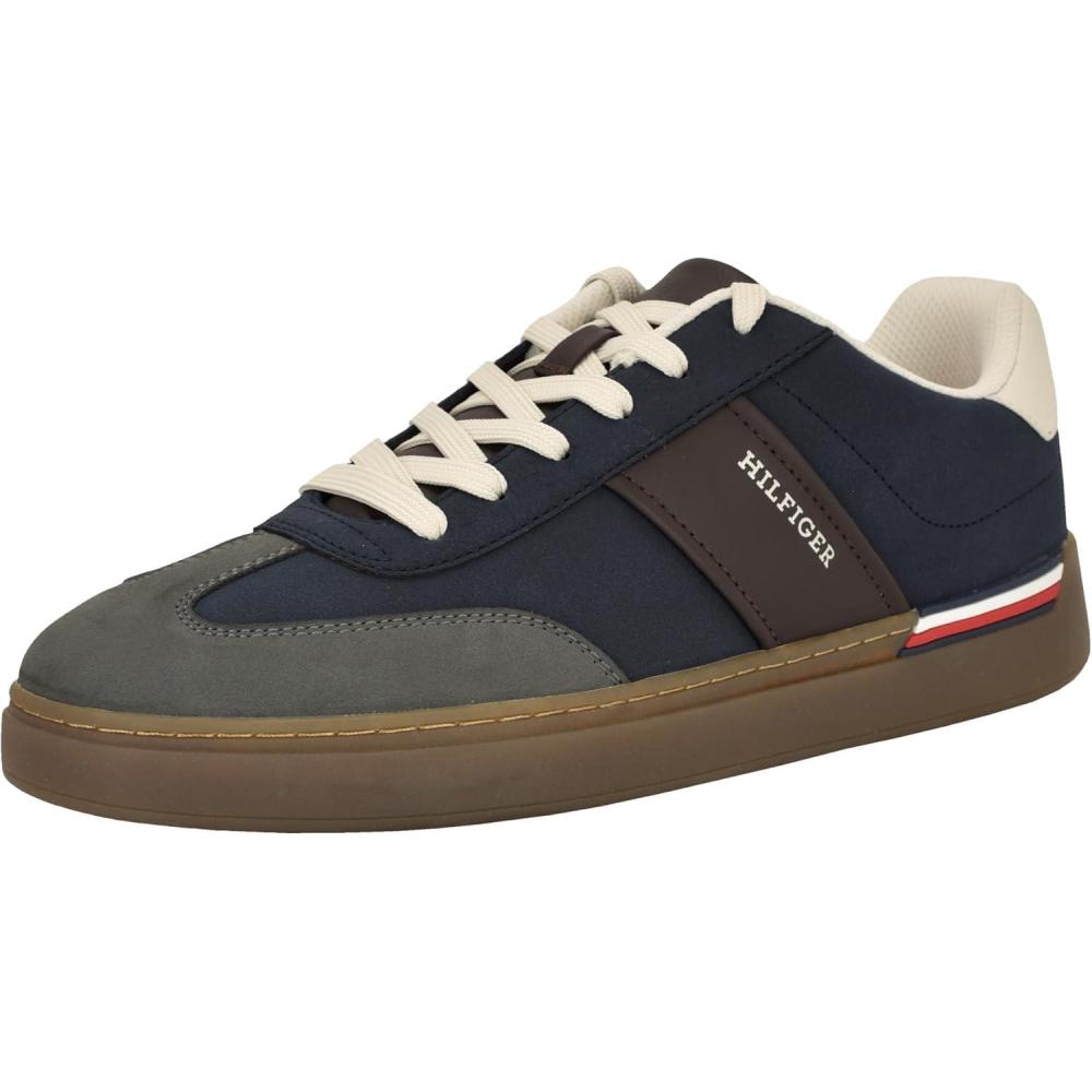 imageTommy Hilfiger Mens JivlinDark GreyDark Blue Multi 020