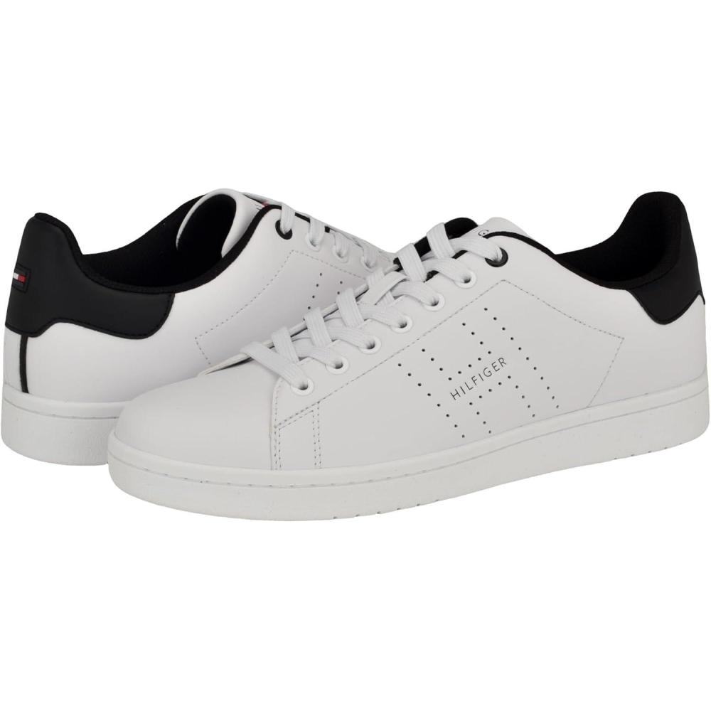 imageTommy Hilfiger Mens Liston ShoeWhiteBlack