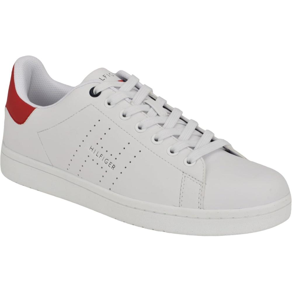 imageTommy Hilfiger Mens Liston ShoeWhiteRed