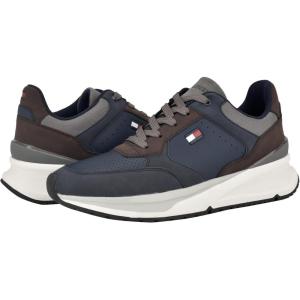 Tommy Hilfiger World(Navy/Dark Brown Multi)