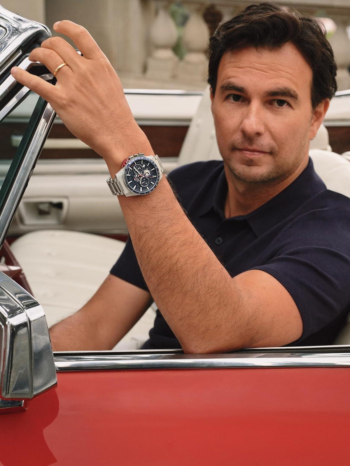 imageTommy Hilfiger Mens Quartz Chronograph Watch Bold Sporty Skeleton Dial Water Resistant up to 50m Performance Stylish Timepiece Gift for Him 44mmSilver