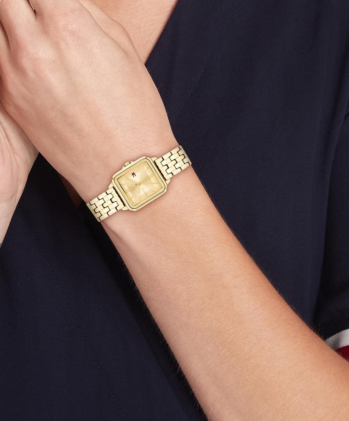 imageTommy Hilfiger Womens Quartz Two Tone Stainless Steel Bracelet Watch 225mmGold Plated