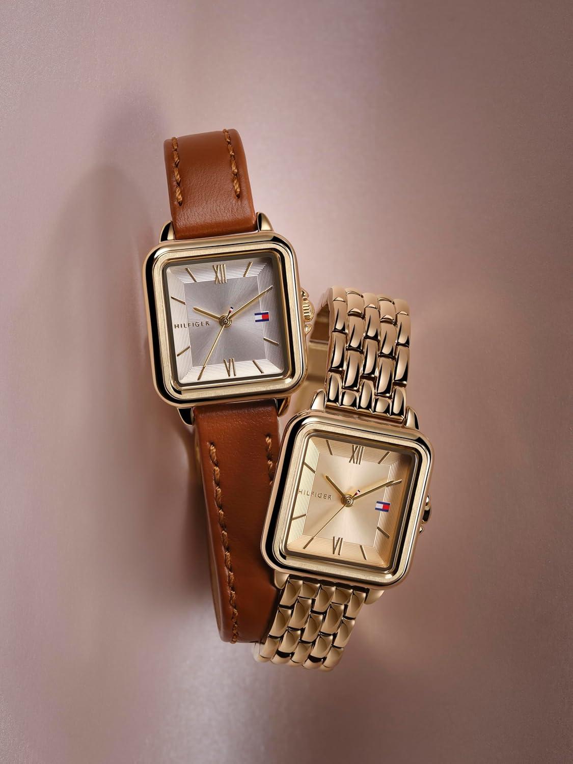 imageTommy Hilfiger Womens Quartz Two Tone Stainless Steel Bracelet Watch 225mmGold Plated