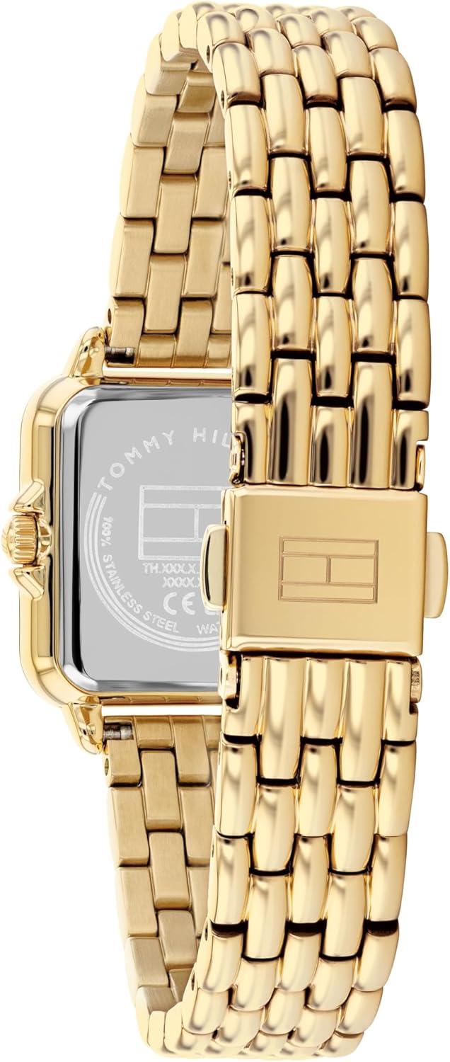 imageTommy Hilfiger Womens Quartz Two Tone Stainless Steel Bracelet Watch 225mmGreen