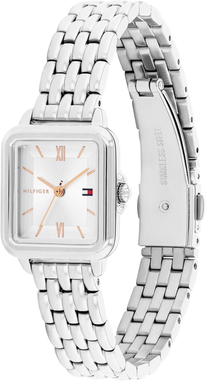 imageTommy Hilfiger Womens Quartz Two Tone Stainless Steel Bracelet Watch 225mmSilver