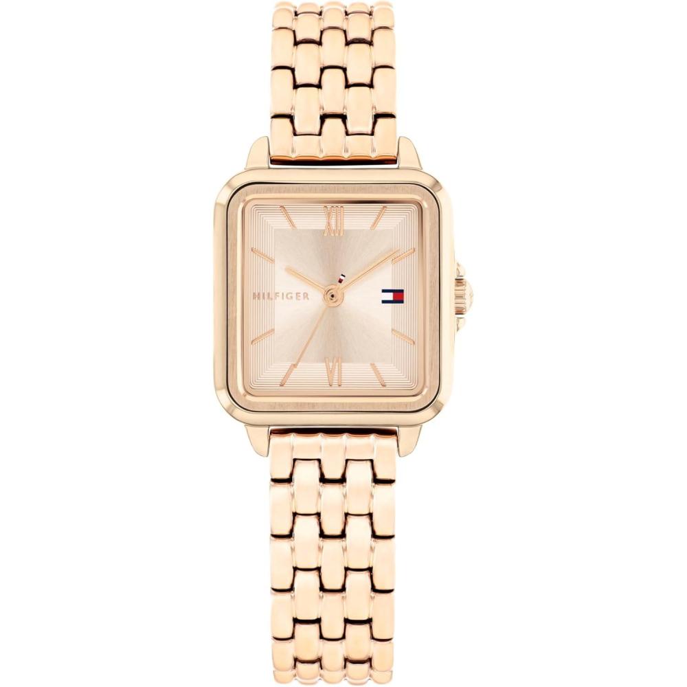 imageTommy Hilfiger Womens Quartz Two Tone Stainless Steel Bracelet Watch 225mmRose Gold