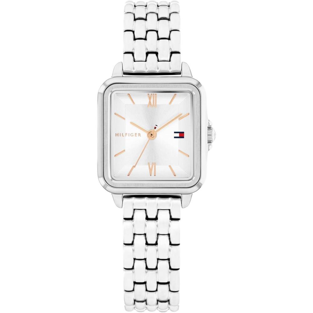 imageTommy Hilfiger Womens Quartz Two Tone Stainless Steel Bracelet Watch 225mmSilver