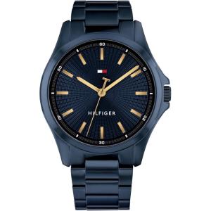 Tommy Hilfiger Men’s Quartz Watch – Blue Bracelet – Water Resistant up to 30m – Versatile, Sophisticated Timepiece – Gift for Him 42mm