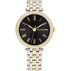 Tommy Hilfiger Women’s Watch – Classic 3H Quartz Watch – Stainless Steel Wristbrand – Water Resistant up to 3 ATM/30 Meters – Premium Fashion Timepiece with Day to Night Versatility – 34mm(Two tone)