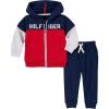Medieval Blue/Tango Red/White Heather
