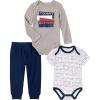 Heather Mist/ Bright White/Medieval Blue