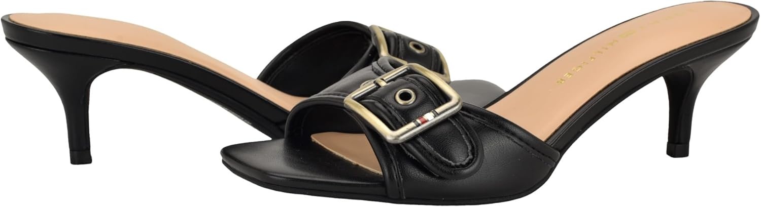 image:imageTommy Hilfiger Womens Camhila Heeled SandalBlack