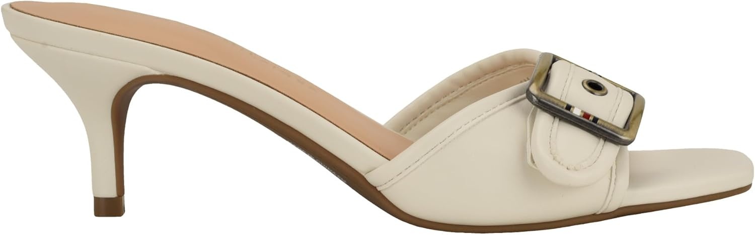 image:imageTommy Hilfiger Womens Camhila Heeled SandalIvory