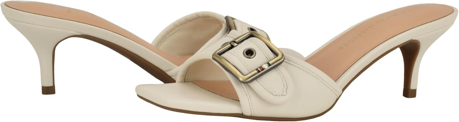 image:imageTommy Hilfiger Womens Camhila Heeled SandalIvory