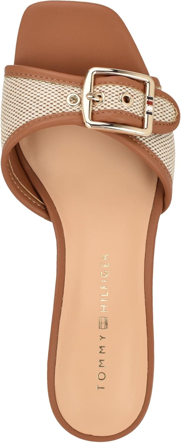 image:imageTommy Hilfiger Womens Camhila Heeled SandalMedium Natural