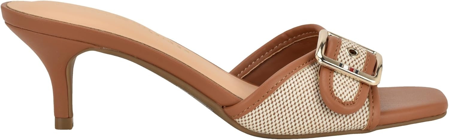 image:imageTommy Hilfiger Womens Camhila Heeled SandalMedium Natural