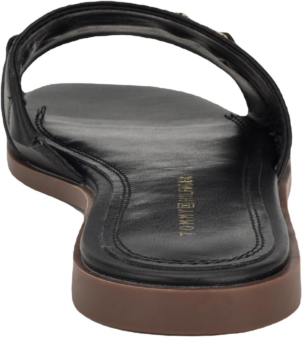 image:imageTommy Hilfiger Womens Piper Flat SandalBlack 001