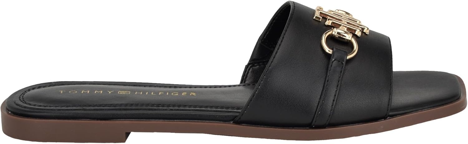 image:imageTommy Hilfiger Womens Piper Flat SandalBlack 001