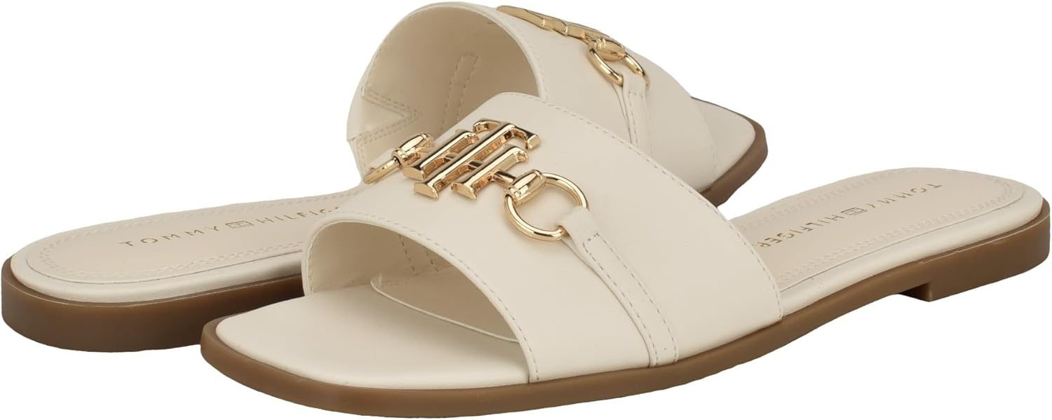 image:imageTommy Hilfiger Womens Piper Flat SandalIvory 150