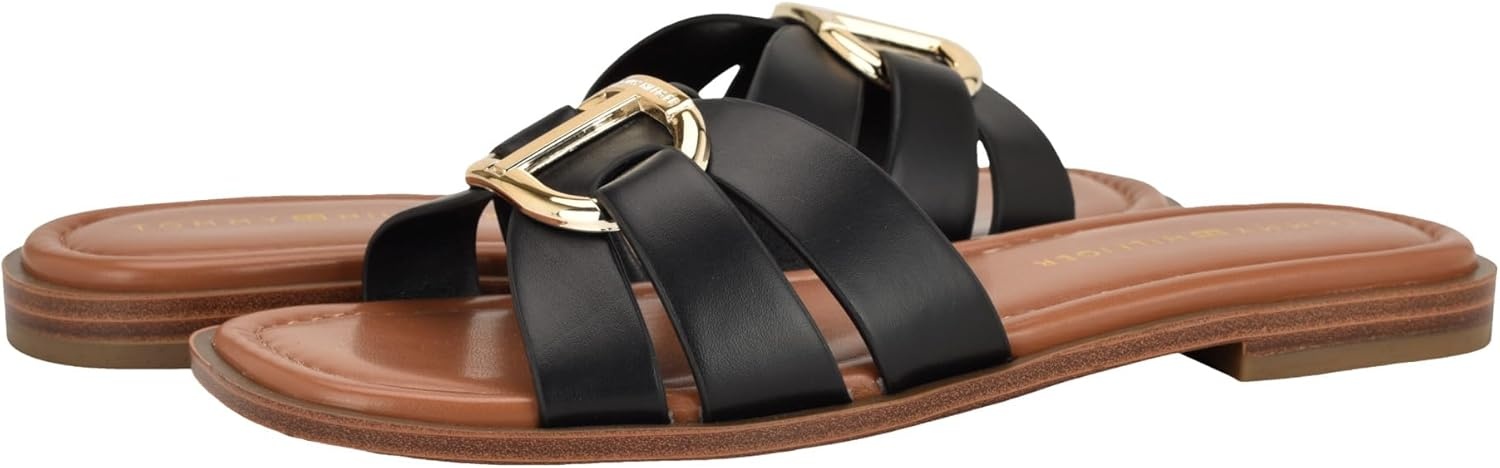 image:imageTommy Hilfiger Womens Terrai Flat SandalBlack