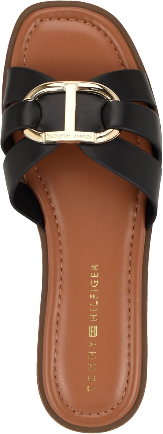image:imageTommy Hilfiger Womens Terrai Flat SandalBlack