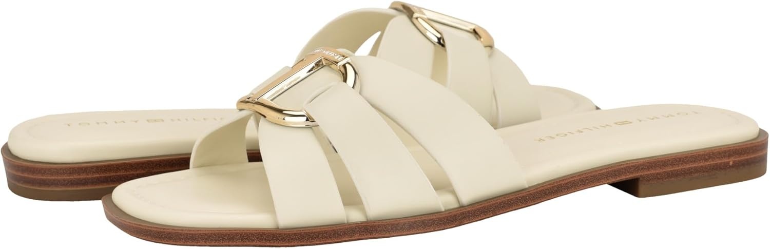 image:imageTommy Hilfiger Womens Terrai Flat SandalIvory