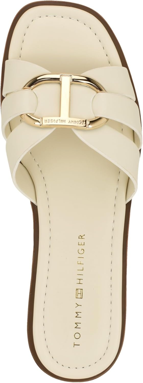 image:imageTommy Hilfiger Womens Terrai Flat SandalIvory