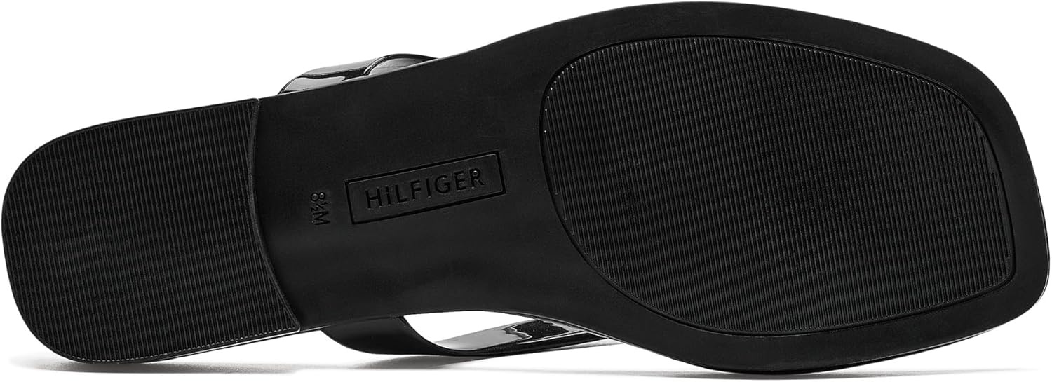 image:imageTommy Hilfiger Womens Vela Flat SandalBlack 001