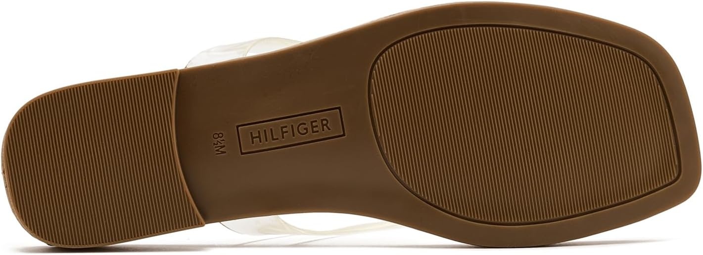 image:imageTommy Hilfiger Womens Vela Flat SandalClear 996