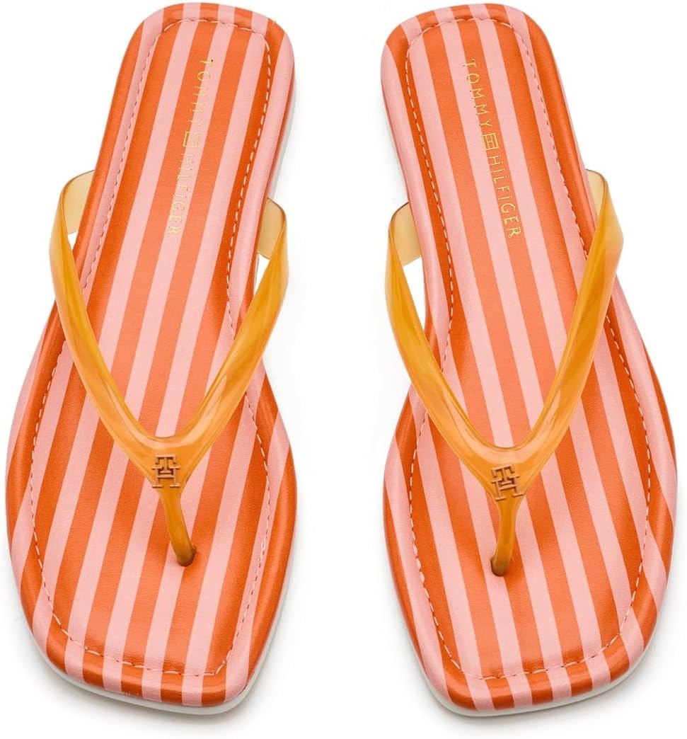 image:imageTommy Hilfiger Womens Vela Flat SandalOrange 800