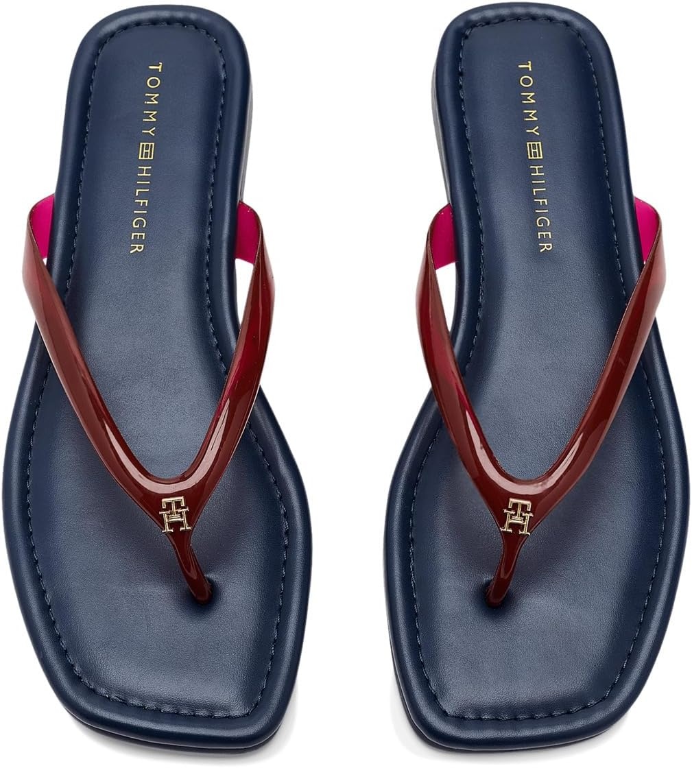 image:imageTommy Hilfiger Womens Vela Flat SandalRed 610
