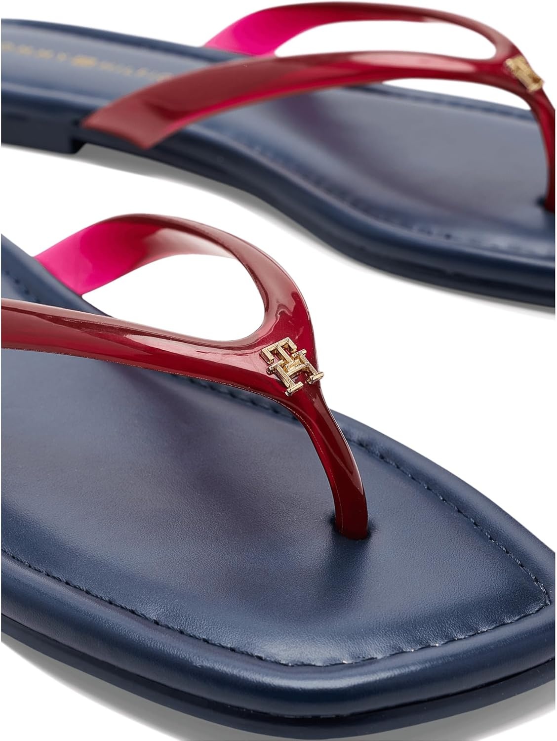 image:imageTommy Hilfiger Womens Vela Flat SandalRed 610