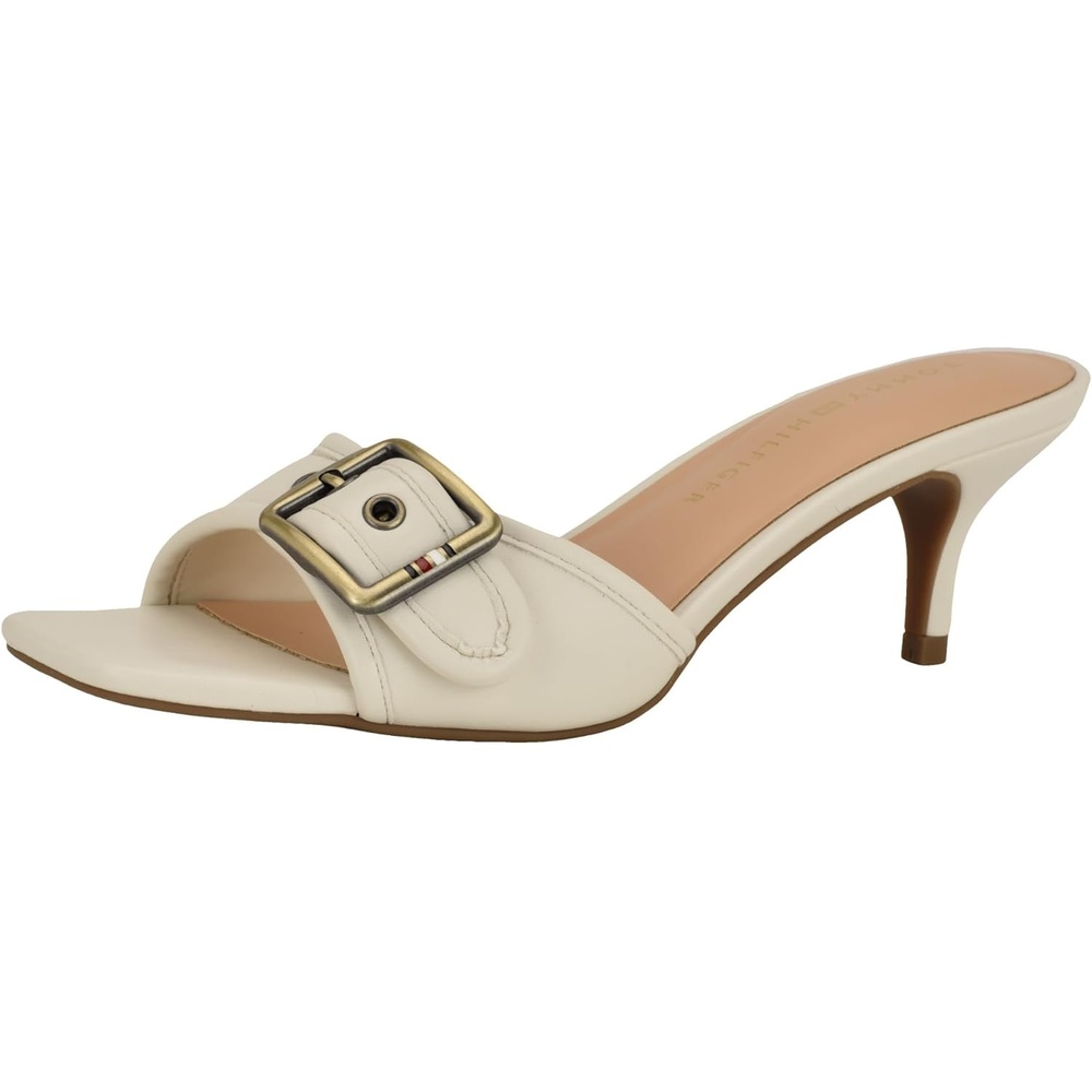 image:imageTommy Hilfiger Womens Camhila Heeled SandalIvory