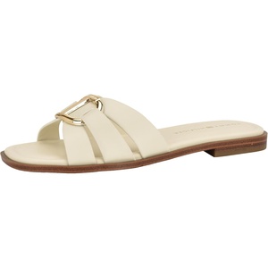 Tommy Hilfiger Women’s Terrai Flat Sandal(Ivory)