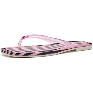 Tommy Hilfiger Women’s Vela Flat Sandal(Pink 660)