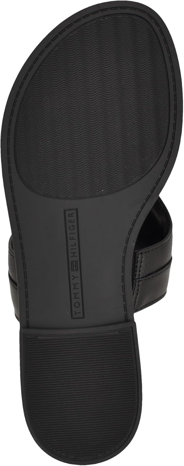 image:imageTommy Hilfiger Womens Goldiea Flat SandalBlack 001
