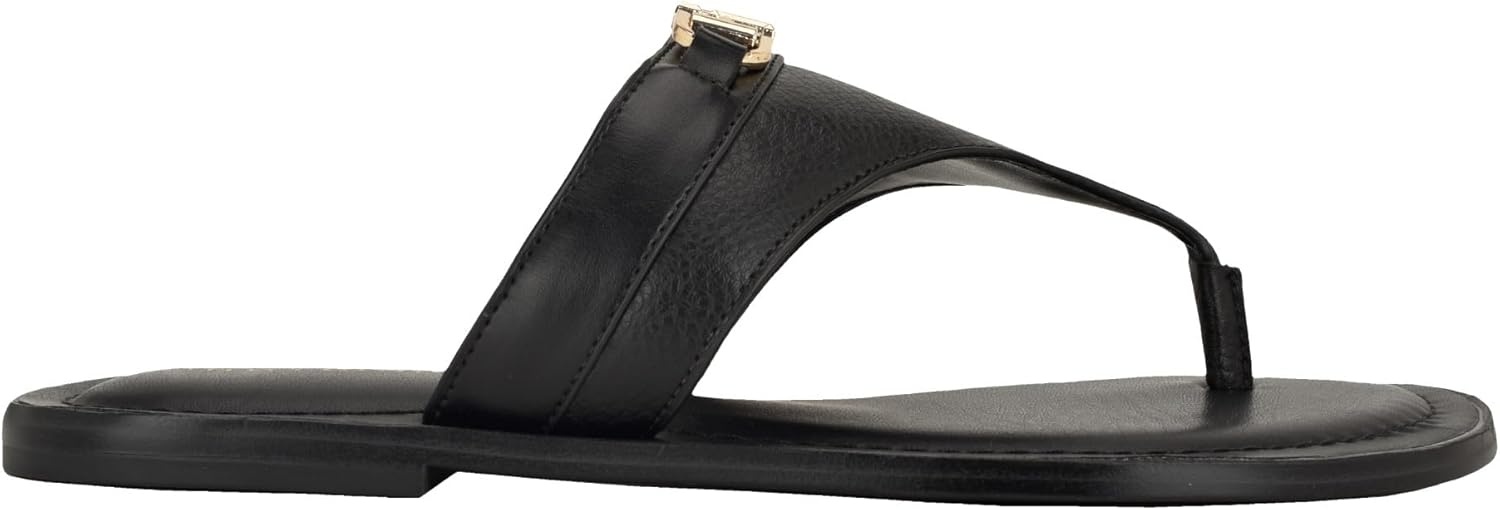 image:imageTommy Hilfiger Womens Goldiea Flat SandalBlack 001